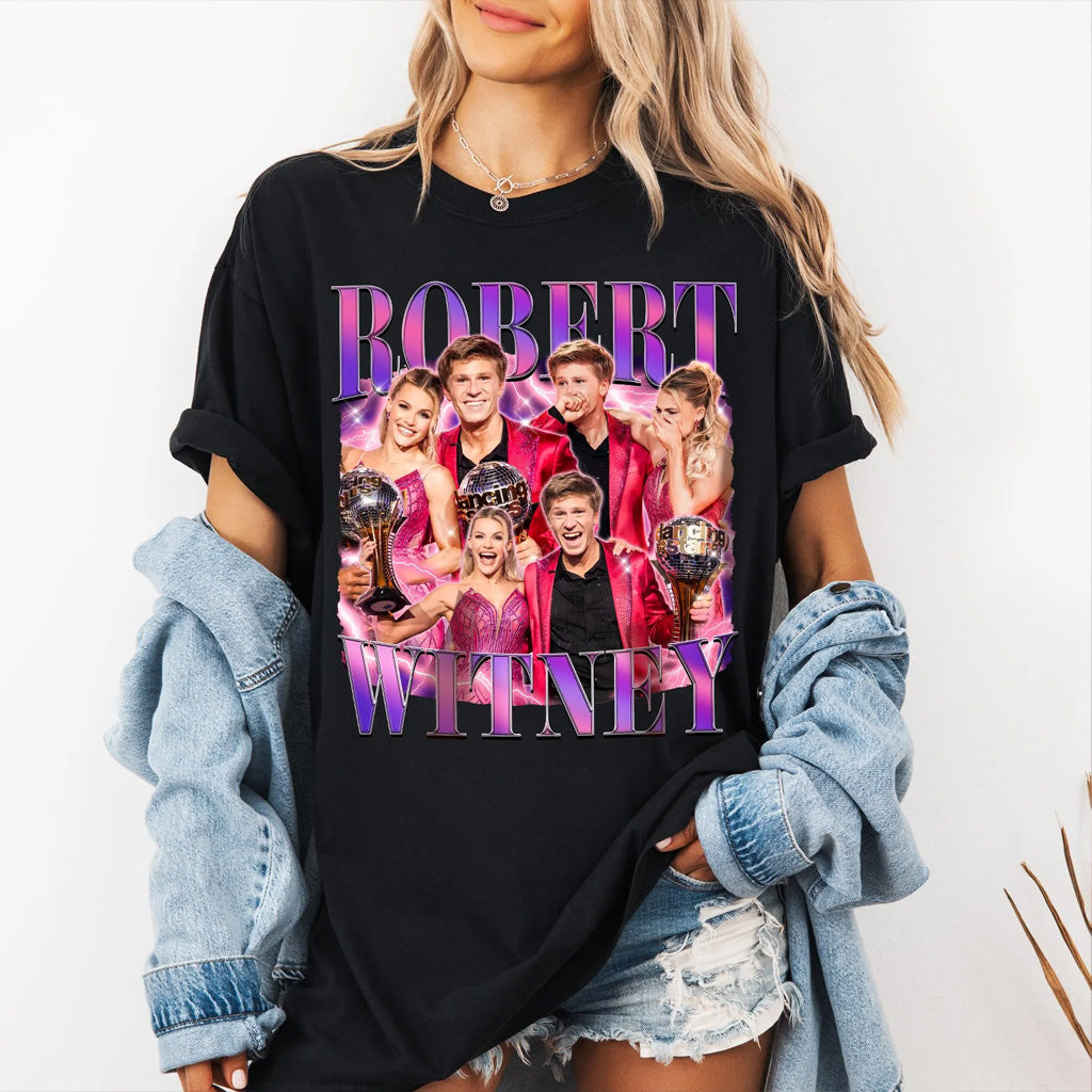 DWTS Merch Robert Irwin And Witney Carson Bootleg T-Shirt Dancing With Stars Merch Fan Gifts - Lily Birch Market