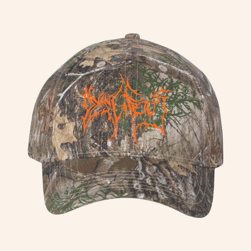 Dying Fetus Merch Dying Fetus Logo Embroidered Camo Hat Xmas Gifts For Dad - Lilybirchmarket