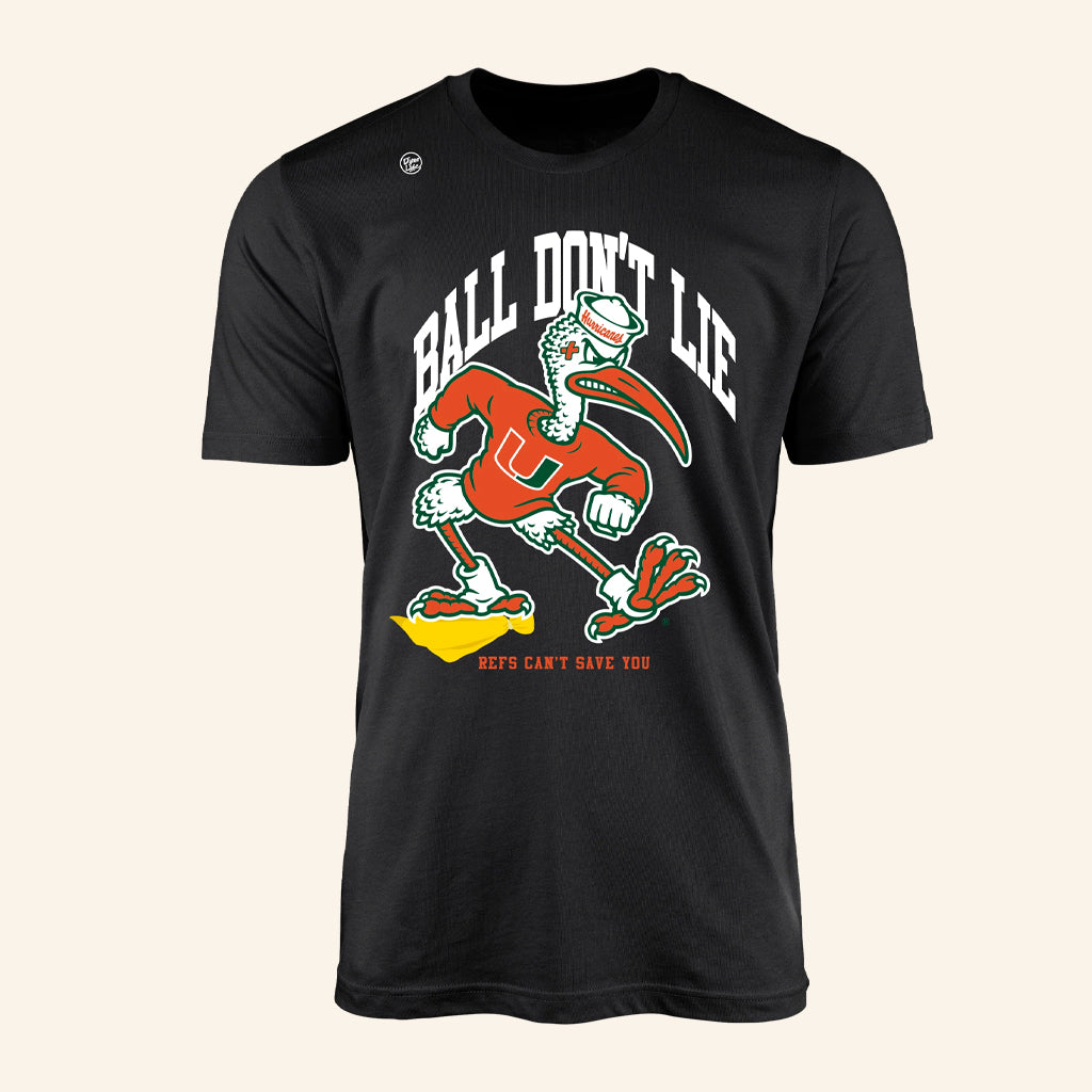 Dyme Lyfe Merch Miami Football Ball Don't Lie T-Shirt Gifts Ideas For Football Lovers - Lily Birch Market