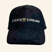 E11even Life Merch E11even X Cipriani Black And Black Embroidered Hat Xmas Gifts For Dad - Lilybirchmarket