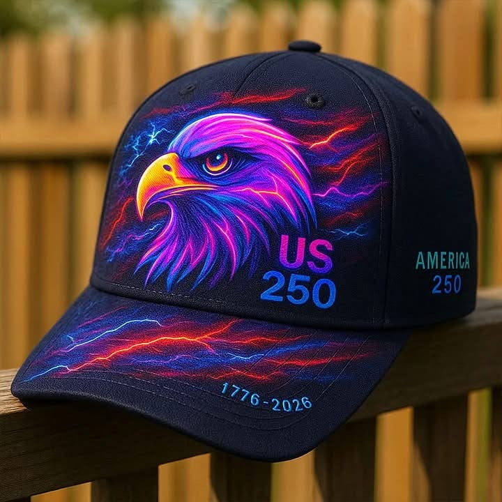 Eagle America 250th Anniversary Hat 1776 2026 Patriotic Cap Gifts For Husband - Lilybirchmarket