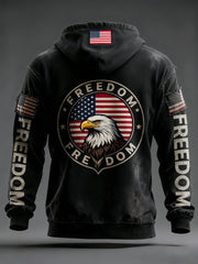 Eagle Charlie Kirk Freedom Hoodie Freedom Is Not Free The Charlie Kirk Show Store - Lilybirchmarket