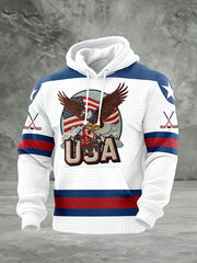 Eagle Team USA Hockey Gold Medal Hoodie USA Beat Canada Winter Olympics USA Champions 2026 Merch - Lilybirchmarket