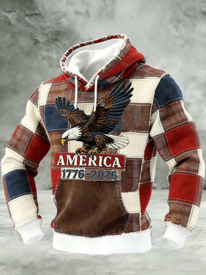 Eagle US 250Th Anniversary Hoodie 1776 2026 Merch Best Gifts For American - Lilybirchmarket