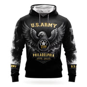 Eagle US Army 250 Years Of Service Hoodie 250Th Anniversary 1775 2025 Army Veteran Gifts - Lilybirchmarket
