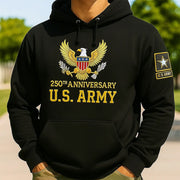 Eagle U.S Army 250th Anniversary Hoodie Clothing Merch Gift For Son In Law - Lilybirchmarket