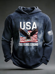 Eagle USA America Celebrates 250Th Anniversary Hoodie 250 Years Strong 4Th Of July Gifts - Lilybirchmarket