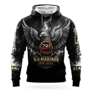 Eagle USMC 250Th Anniversary Hoodie 1775 2025 Marine Corps Veteran Clothing Gifts - Lilybirchmarket