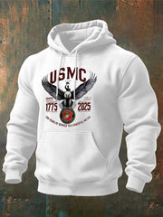Eagle USMC 250th Anniversary Hoodie 250 Years 1775 2025 Marine Corps Gifts For Brotherhood - Lilybirchmarket