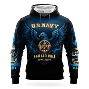 Eagle USN US Navy 250Th Anniversary Hoodie 1775 2025 Clothing Best Veterans Day Gifts - Lilybirchmarket