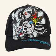Ed Hardy Merch 77 Eagle Trucker Hat Christmas Gifts For Boyfriend - Lilybirchmarket