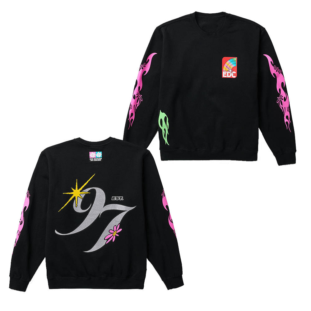 EDC Merch EDC Electric Racing Sweatshirt Gifts For Music Fans Father's Day Gift for Dad - Lilybirchmarket