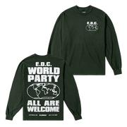 EDC Merch EDC Las Vegas Globe Welcome Sweatshirt Gifts For Music Fans Birthday Gift for Husband - Lilybirchmarket