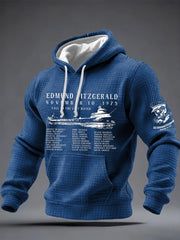 Edmund Fitzgerald Hoodie November 10 1975 Call To The Last Watch Hoodie Gifts For Husband - Lilybirchmarket