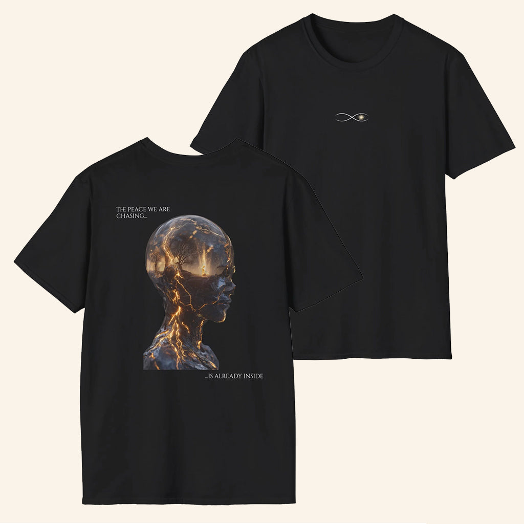 Einsof Vision Merch Infinitee T-Shirt The Peace We Are Chasing Is Ready Inside Shirt Him Gifts - Lily Birch Market