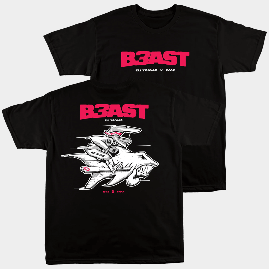 Eli Tomac Merch Jaws B3ast T-Shirt Eli Tomac Shirt Birthday Gift For Him - Lily Birch Market