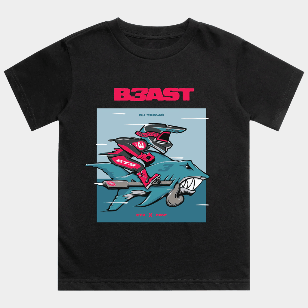 Eli Tomac Merch Jaws B3ast T-Shirt Eli Tomac Shirt Good Gifts For Racing Fans - Lily Birch Market
