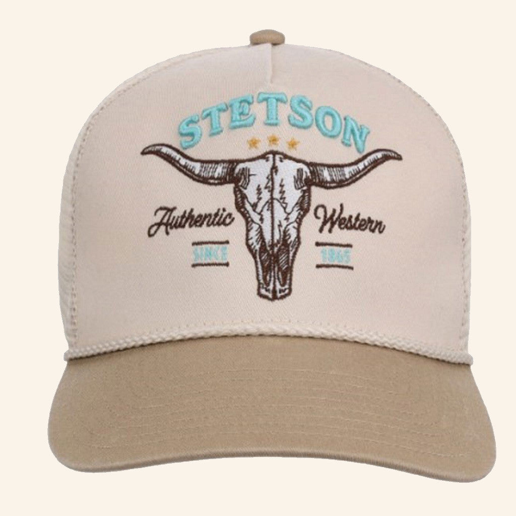 Elis Western Wear Merch Stetson Steerhead Embroidered Trucker Hat Christmas Gifts For Her - Lilybirchmarket