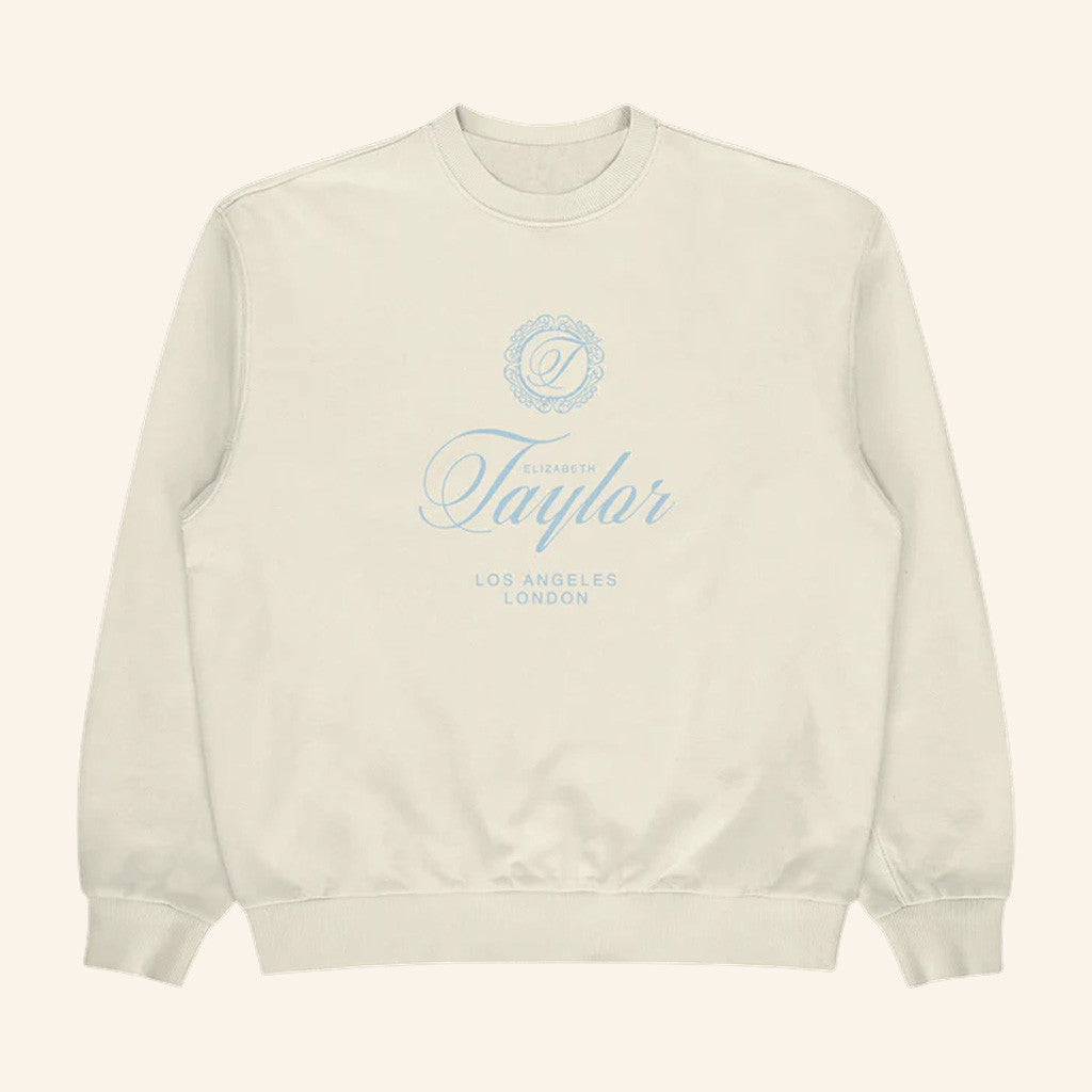 Elizabeth Taylor Merch Los Angeles London Sweatshirt Presents For Sister - Lilybirchmarket