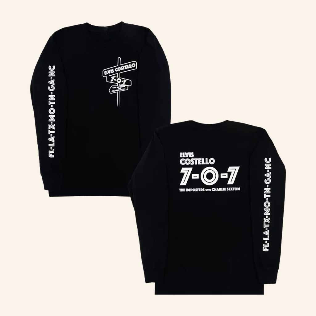 Elvis Costello Merch 707 Tour Crossroads Sweatshirt Christmas Gifts For Men - Lilybirchmarket