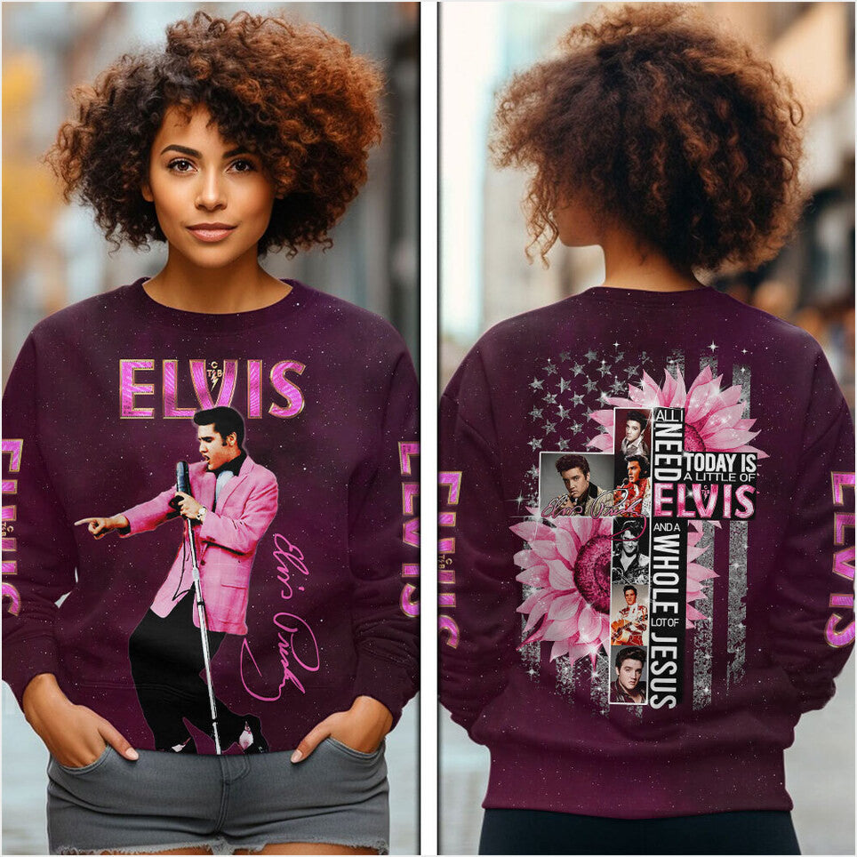 Elvis Presley Miss 1968 Comeback Special Sweatshirt Gifts For Brother Trendy Merch - Lilybirchmarket