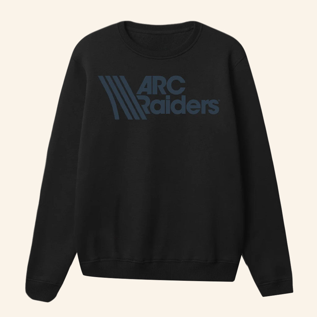 Embark Studios Merch ARC Raiders Tonal Black Sweatshirt Gifts Ideas For Her - Lilybirchmarket