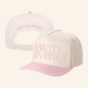 Emily Ann Roberts Merch Pretty in Pink Hat Embroidered Birthday Gifts For Music Fans - Lilybirchmarket