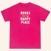 Emily Henry Merch Books Are My Happy Place T-Shirt Great Gifts For Book Lovers - Lily Birch Market