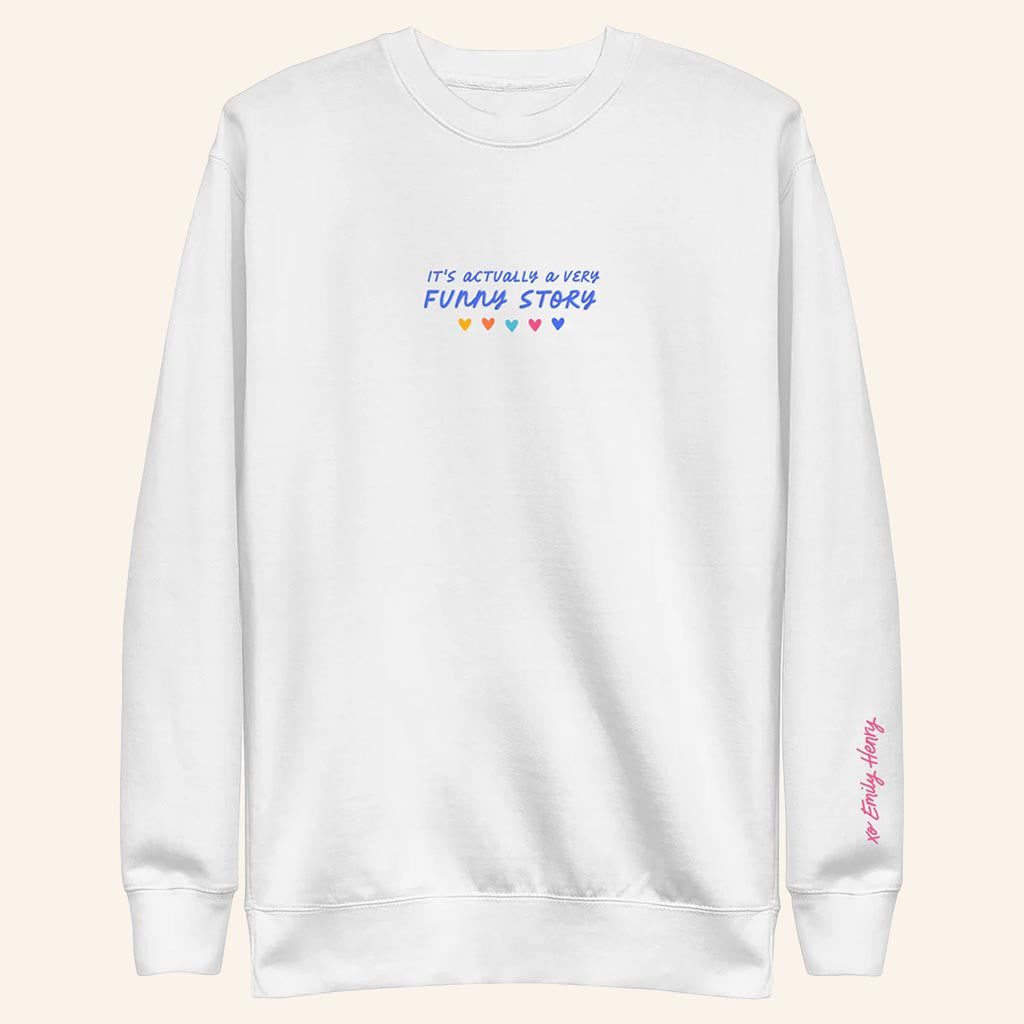 Emily Henry Merch Funny Story Sweatshirt Book Lovers Gifts For Friends - Lilybirchmarket