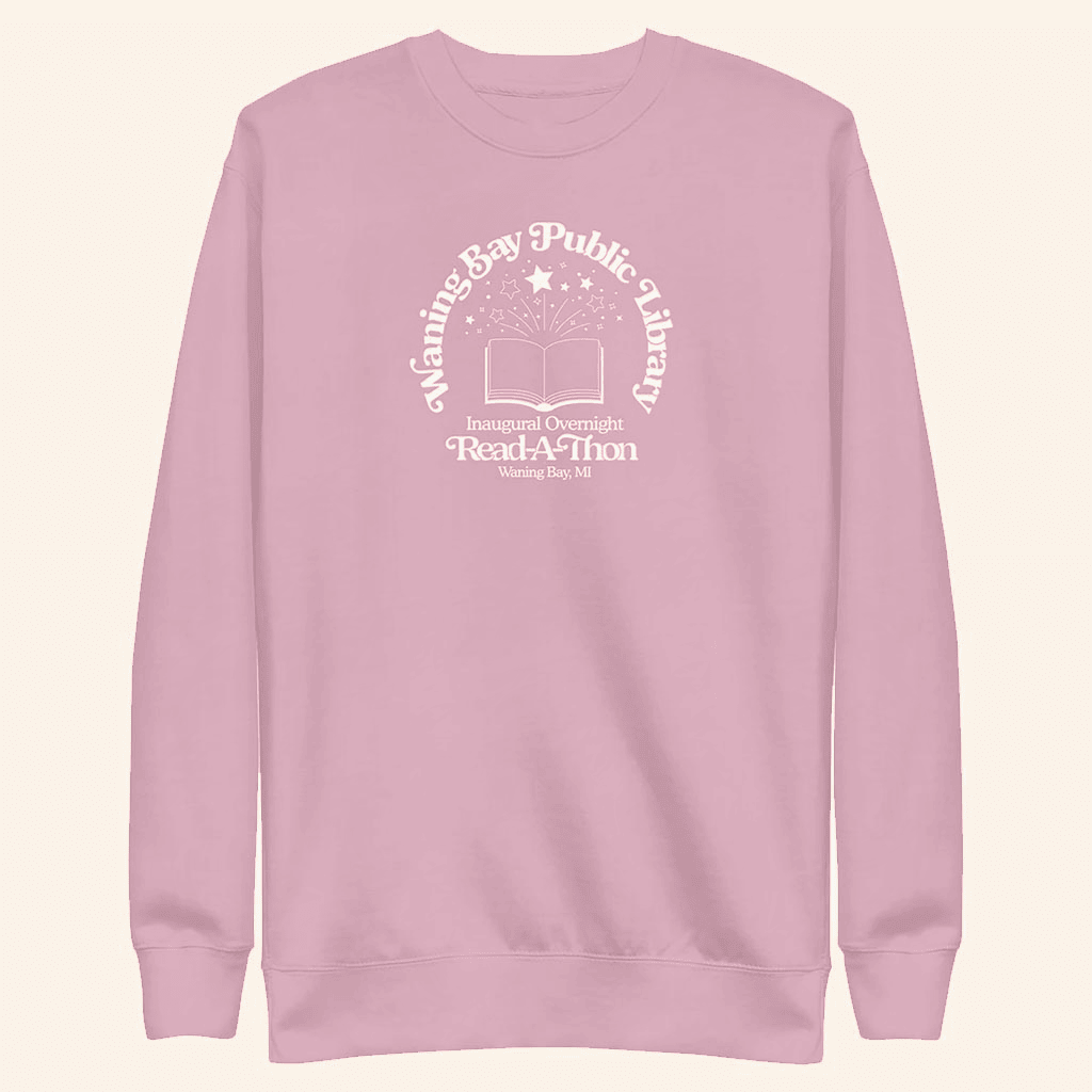 Emily Henry Merch Funny Story Waning Bay Public Library Sweatshirt Best Gifts For Readers - Lilybirchmarket