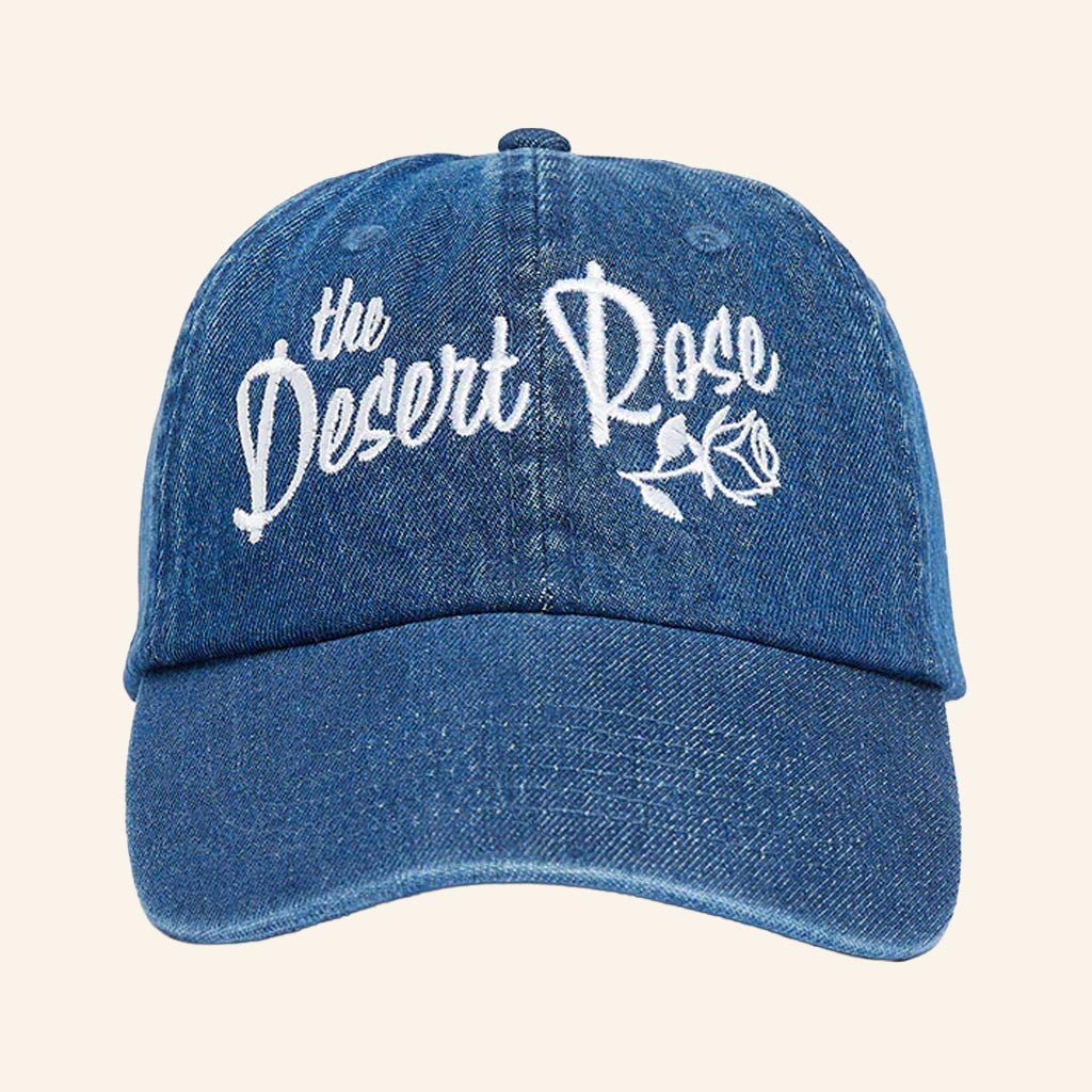 Emily Henry Merch The Desert Rose Embroidered Hat Cool Gifts For Book Lovers - Lilybirchmarket