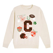 Emily Roggenbuck Merch Cleveland Varsity Crewneck Sweatshirt Gift For Dudes - Lilybirchmarket