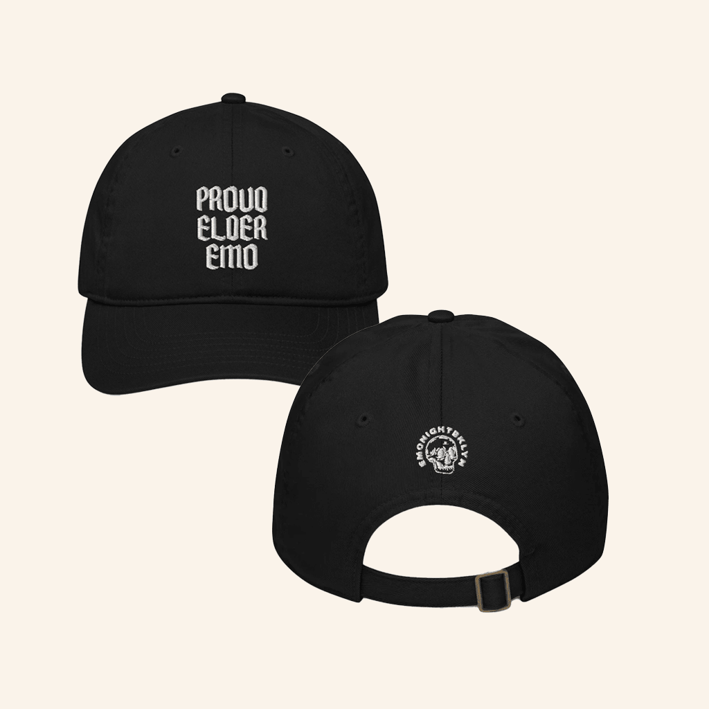 Emonightbk Merch Proud Elder Emo Embroidered Hat Gifts For Father - Lilybirchmarket