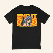 End It Merch Reaper Girl Wrong Side Of Heaven T-Shirt Gifts For Music Lovers - Lily Birch Market
