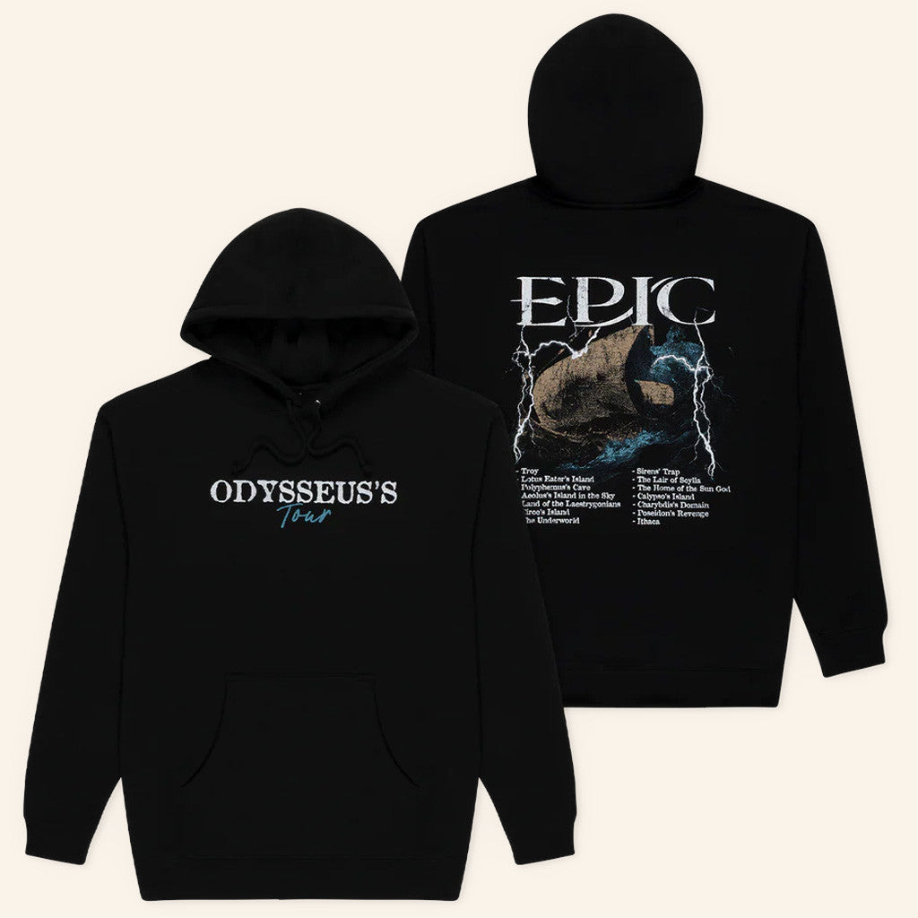 Epic Musical Merch Odysseus's Tour Hoodie Epic Hoodie Christmas Gift Ideas For Him - Lilybirchmarket