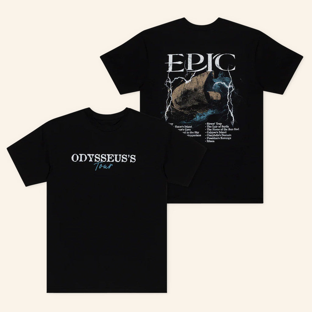 Epic Musical Merch Odysseus's Tour T-Shirt Epic Shirt Christmas Gift Ideas For Dad - Lily Birch Market