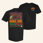 ESPN Merch CFP '26 Orange Bowl Oregon Vs Texas Tech T-Shirt Best Gifts For Football Lover - Lily Birch Market