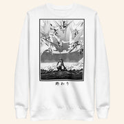 Evangelion Merch Neon Genesis Evangelion The End Sweatshirt Gifts For Manga Fans - Lilybirchmarket