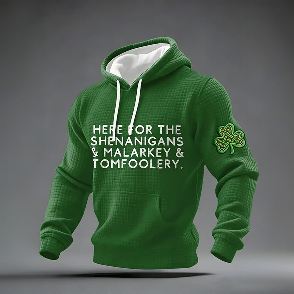 Everybody Gettin Tipsy In The Pub Hoodie St Patrick's Day Hooded Sweatshirt Gift Ideas - Lilybirchmarket