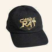 Evil Greed Merch Castle Rat Gold Logo Embroidered Hat Presents For Music Lovers - Lilybirchmarket