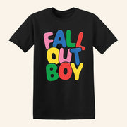 Fall Out Boy Merch Bubble Logo T-Shirt Birthday Present For Husband - Lily Birch Market