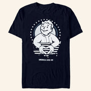 Fallout Merch America Lives On T-Shirt Great Gifts For Patriots - Lily Birch Market