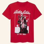 Fallout Merch Nuka Cola Poster T-Shirt Zap That Thirst Shirt Gifts For Friends - Lily Birch Market