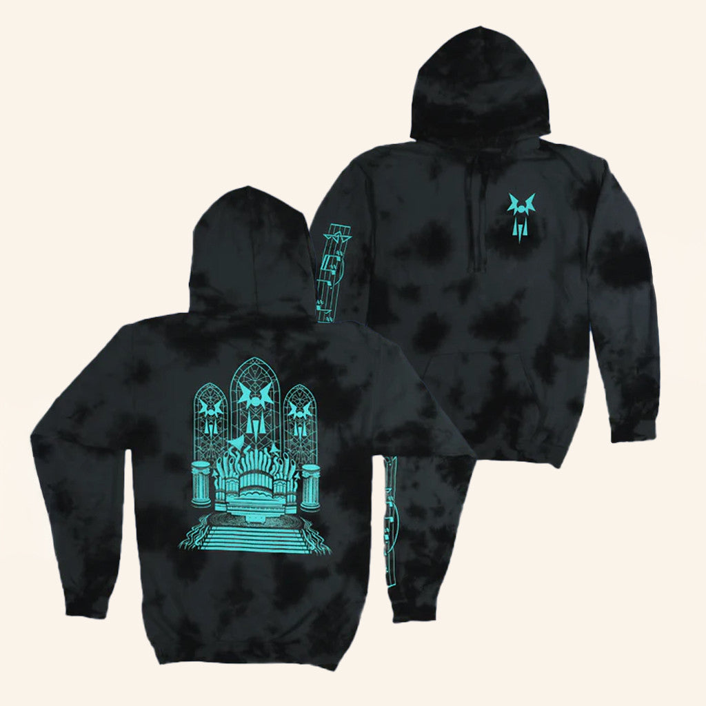 Fangamer Merch Deltarune Glass Tapestry Hoodie Best Gifts For Rapper Fans - Lilybirchmarket