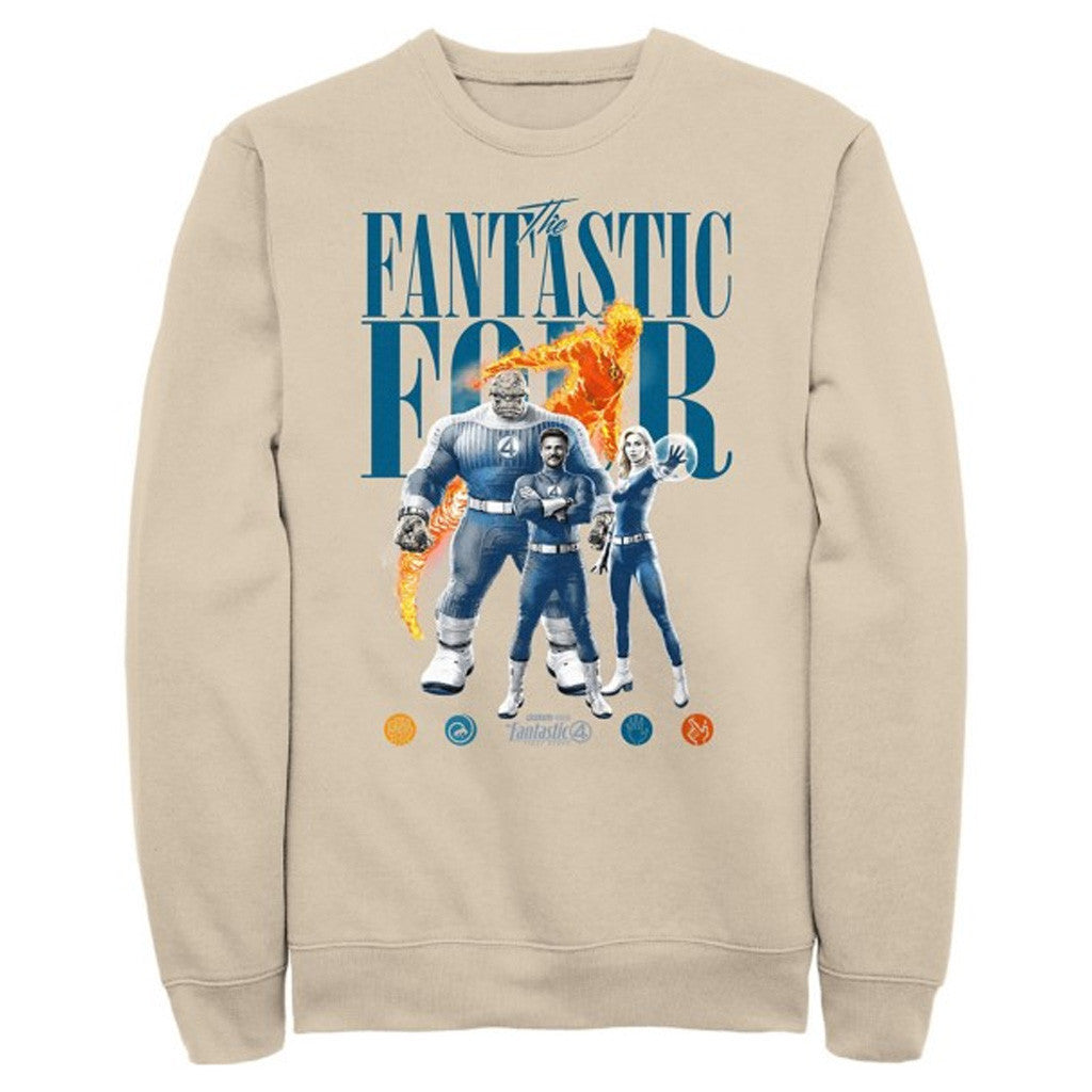 Fantastic 4 First Steps Team Sweatshirt Gifts For Friends - Lilybirchmarket