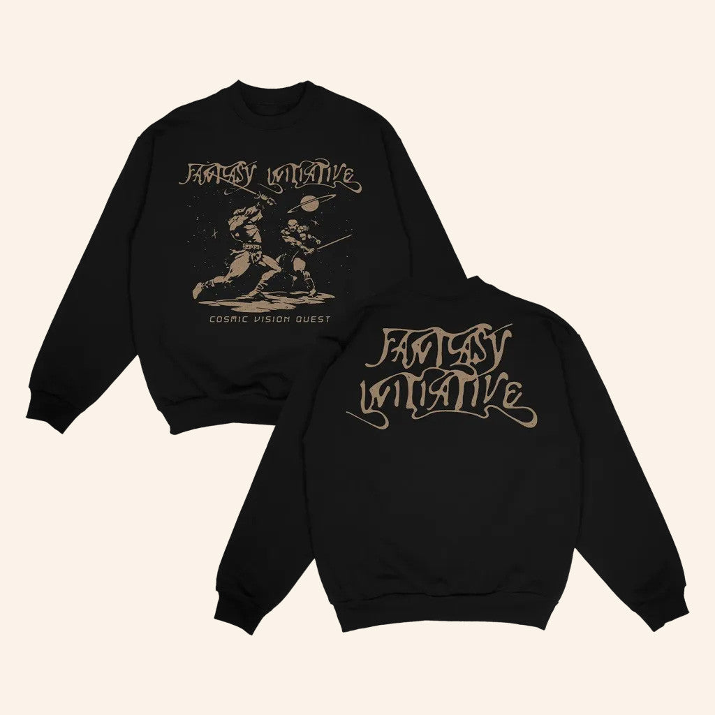 Fantasy Initiative Merch Cosmic Vision Quest Sweatshirt Gifts For Boyfriend - Lilybirchmarket