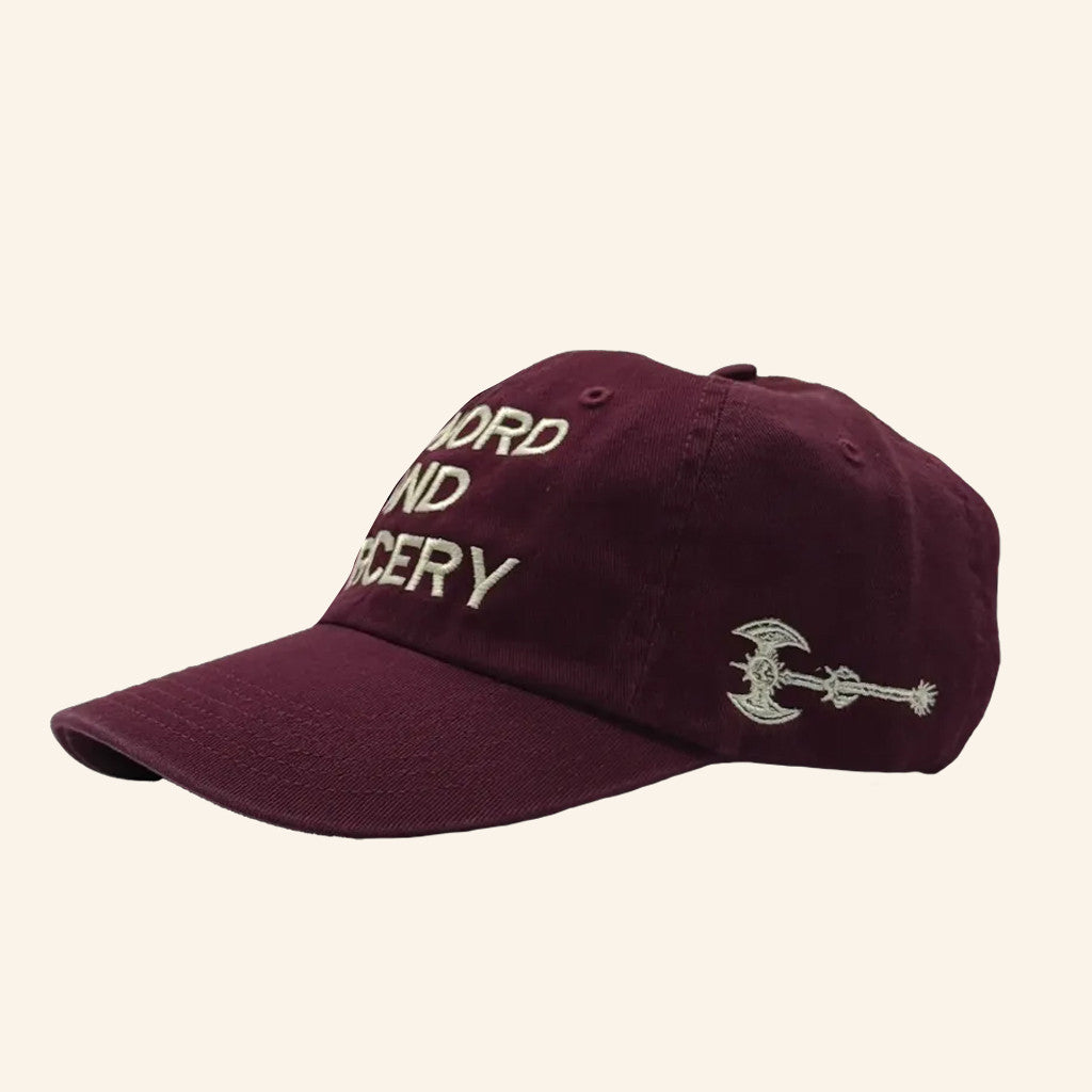 Fantasy Initiative Merch Embroidered Sword And Sorcery Hat Christmas Ideas For Boyfriend - Lilybirchmarket