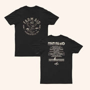 Farm Aid Merch Farm Aid 40 Barn Owl T-Shirt 2025 Best Gifts For Farmers - Lily Birch Market