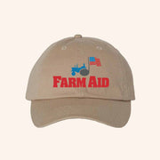 Farm Aid Merch Farm Aid Tractor Logo Baseball Hat Gifts For Farmer Dad - Lilybirchmarket
