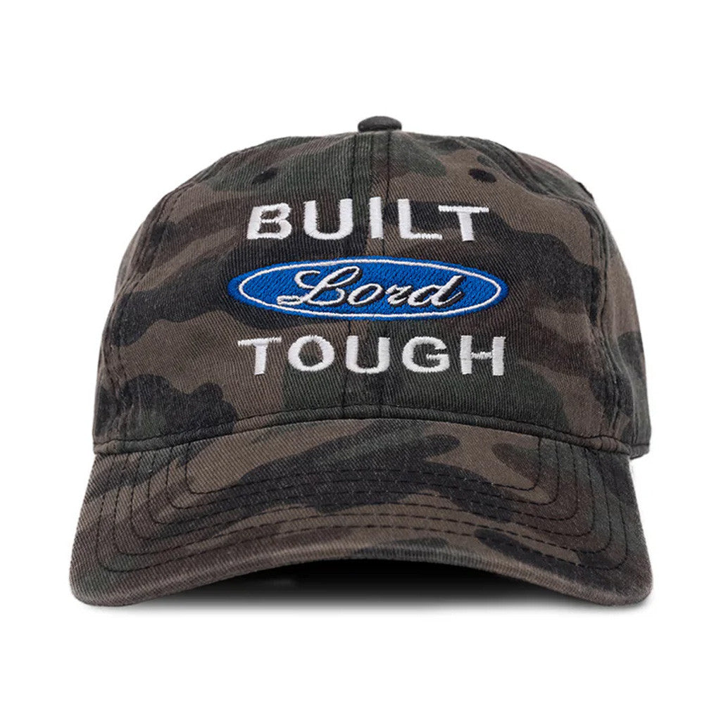 Farmer's Daughter Merch Built Lord Tough Camo Embroidered Hat Gifts For Boyfriend - Lilybirchmarket